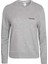 Kadın L/s Marka Logolu Sweatshirt - Gri 1