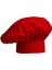 Kırmızı Aşçı Şapkası, şık ve rahat mutfak aksesuarı, polyester malzeme 1