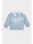 Erkek Bebek Gömlek Yaka Baskılı İçi Yumuşak Tüylü Sweatshirt D6758A524WN 1