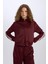 Oversize Geniş Kalıp Cepli Fermuarlı Spor Hırka E1803AX24WN 3