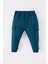 Erkek Bebek 2'li Takım Bisiklet Yaka Baskılı Sweatshirt Beli Lastikli Kargo Cepli Eşofman Altı D7663A524WN 2
