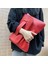 Klasik Retro Düz Renk Clutch Cüzdan, Büyük Kapasiteli Kadın El Çantası (Yurt Dışından) 1