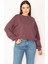 Kadın Renkli 3 Iplik Içi Şardonlu Etek Ucu Lastikli Sweatshirt 1