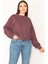 Kadın Renkli 3 Iplik Içi Şardonlu Etek Ucu Lastikli Sweatshirt 2