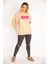 Kadın Camel Içi Şardonlu 3 Iplik Kumaş Sweatshirt 65N35086 4