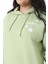 Kadın Büyük Beden Yeşil Polar Içi Şardonlu Sweatshirt 65N38613 4