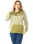 Kadın Büyük Beden Kuşgözü Bağcık ve Süs Düğme Detaylı Kanguru Cepli Dik Yaka Sweatshirt 65N37122 4