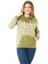Kadın Büyük Beden Kuşgözü Bağcık ve Süs Düğme Detaylı Kanguru Cepli Dik Yaka Sweatshirt 65N37122 5