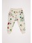Erkek Bebek 2'li Takım Snoopy Sweatshirt Beli Lastikli Eşofman Altı D6306A524WN 2