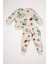Erkek Bebek 2'li Takım Snoopy Sweatshirt Beli Lastikli Eşofman Altı D6306A524WN 4