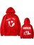Amerika'nın Favori Bayanlar Jake Jake ve Johnnie Guilbert Grafik Hoodie Moda Rahat K578 1