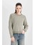 Regular Fit Bisiklet Yaka Triko Kazak C6227AX24CW 1