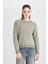 Regular Fit Bisiklet Yaka Triko Kazak C6227AX24CW 3