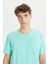 360 Derece Her Yöne Esneyen Slim Fit Bisiklet Yaka Tişört 4