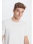 360 Derece Her Yöne Esneyen Slim Fit Bisiklet Yaka Tişört 3