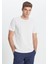360 Derece Her Yöne Esneyen Slim Fit Bisiklet Yaka Tişört 4