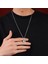 Gümüş Aslan Burcu Kolye 925 Ayar Gümüş Aslan Burç Unisex Kolye 2
