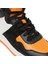 Erkek Siyah Turuncu Beyaz Hakiki Deri Sneaker Bot 3K1SB75175 4