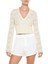 Pointelle Crop Kazak 1