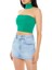 Triko Yarım Boğazlı Crop Top 1