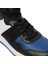 Erkek Siyah Mavi Beyaz Hakiki Deri Sneaker Bot 3K1SB75175 4