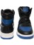 Erkek Siyah Mavi Beyaz Hakiki Deri Sneaker Bot 3K1SB75175 5