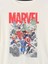 Erkek Çocuk Lacivert Geri Dönüştürülmüş Marvel Grafikli Pijama Takımı 2