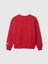 Erkek Çocuk Kırmızı Gap Logo Marvel Spider-Man Grafikli Relaxed Fleece Sweatshirt 2