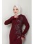 Kadın Giyim Tesettür Abiye Pullu Elbise 2747 4