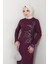 Kadın Giyim Tesettür Abiye Pullu Elbise 2747 4