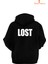 Lost Baskılı Unisex Kapşonlu Sweatshirt 3