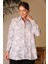Uzun Kollu Çiçek Desenli Kadın Gömlek 33649-2Y4 2