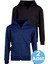 Çocuk Unisex Pamuklu Kapüşonlu Fermuarlı Sweatshirt 2'li Set 5