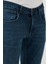 Pamuklu Regular Fit Normal Bel Boru Paça Jeans Erkek Kot Pantolon 2212S18PARMA 5