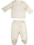 Bebek Yenidoğan Müslin Kumaş % 100 Organik Pamuklu Unisex Hastane Çıkışı 6'lı Set 3