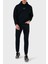 % 100 Pamuk Logolu Regular Fit Kapüşonlu Sweat Erkek Sweat 6D1M93 1jtaz 0985 3