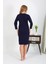 Pamuk Ev Elbisesi Tunik Gecelik Lacivert 13132 3