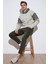 Pamuklu Relaxed Fit Kapüşonlu İçi Tüylü Yumuşak Şardonlu Sweat Erkek SWEAT 5905299 2