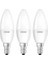 LED Value 7,5W Sarı Işık E-14 806LM Ampul 3'lü Paket 2700K 1