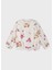 Kız Çocuk Çiçekli Sweatshirt Krem 5