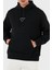 % 100 Pamuk Logolu Regular Fit Kapüşonlu Sweat Erkek Sweat 6D1M93 1jtaz 0037 4