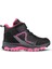 Büyük Kız Çocuk Elastic Laces Siyah-Pembe Outdoor Bot 1
