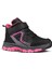 Büyük Kız Çocuk Elastic Laces Siyah-Pembe Outdoor Bot 3