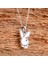 Gümüş Playboy Kolye 925 Ayar Gümüş Playboy Figürlü Unisex Kolye 3