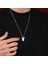 Gümüş Playboy Kolye 925 Ayar Gümüş Playboy Figürlü Unisex Kolye 4