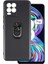 Realme 8 Pro Kılıf Kamera Korumalı Yüzüklü Kickstand Mat Kapak 1