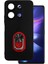 Nihcase Tecno Spark Go 2023 Kılıf Kickstand Yüzüklü Tpu Mat Silikon 1
