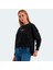 VITAL Kadın Oversize Sweatshirt Siyah 3