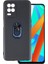 Realme 8 Kılıf Kamera Korumalı Yüzüklü Kickstand Mat Kapak 1