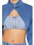 F21 Denim Crop Top 3